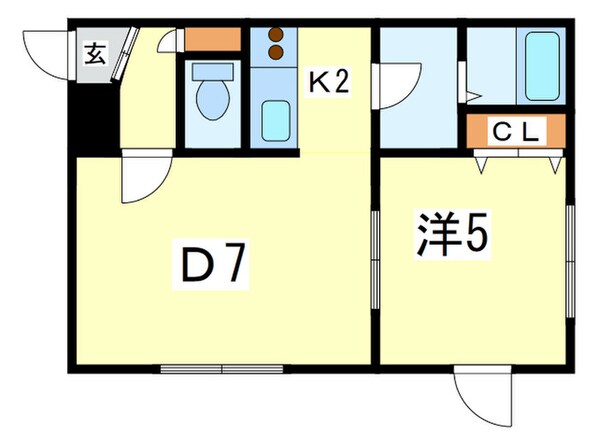 ステ－ジノア北円山の物件間取画像